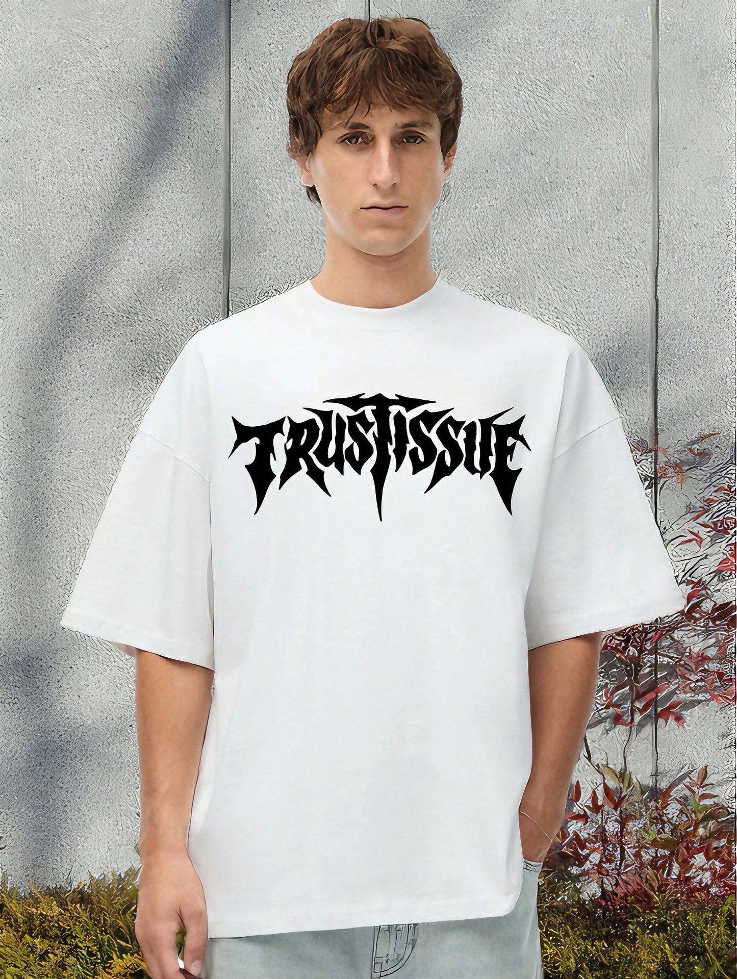 Men Streetwear Design Printed Oversized Tshirt