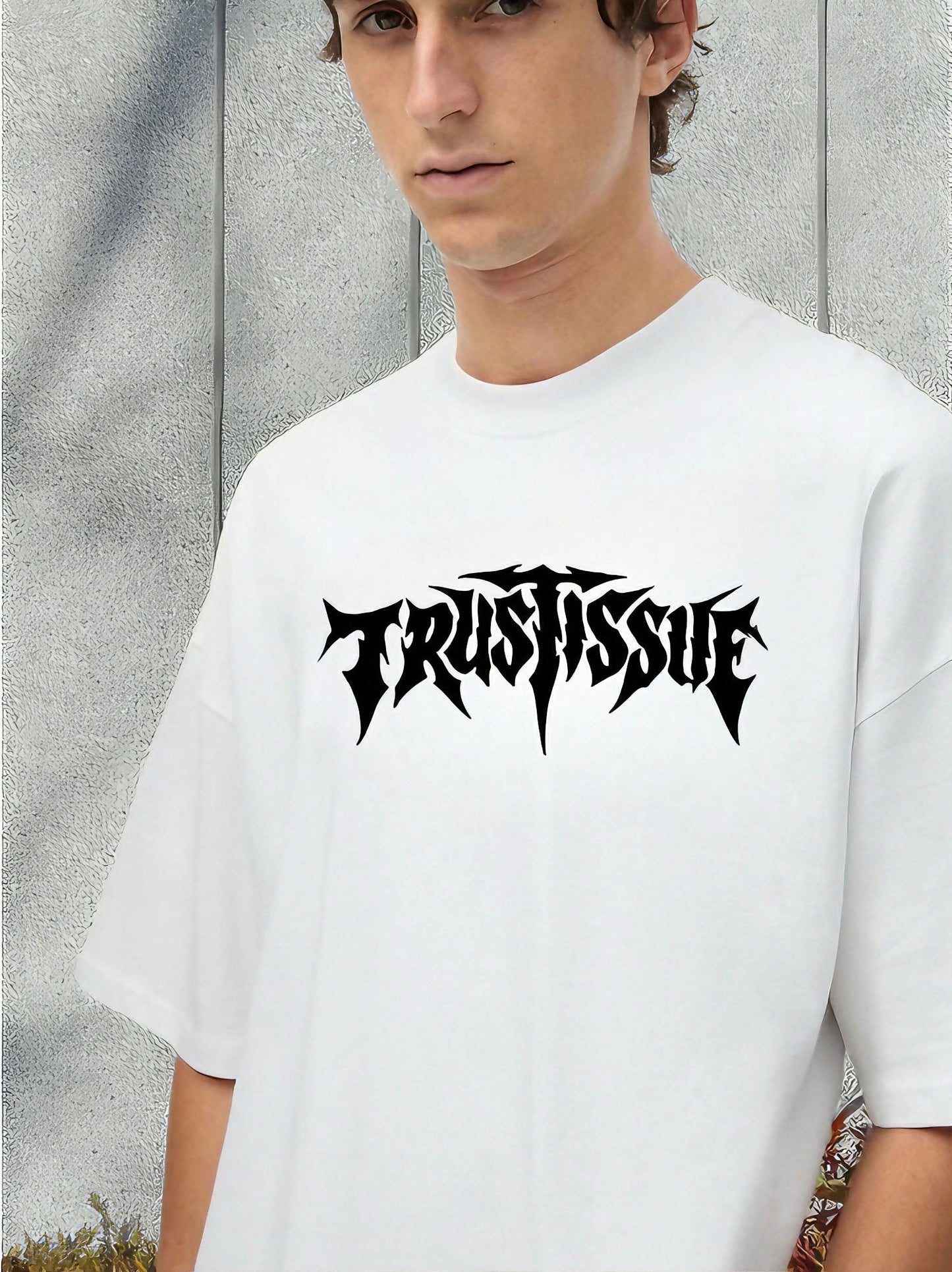 Men Streetwear Design Printed Oversized Tshirt