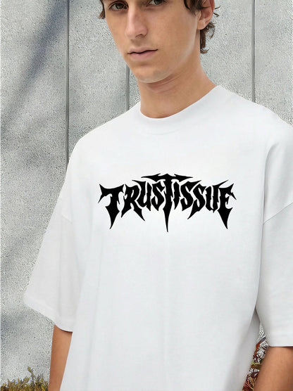 Men Streetwear Design Printed Oversized Tshirt