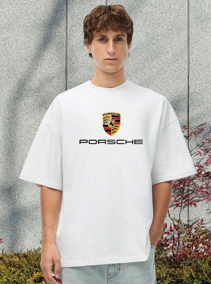 Men's Porsche Printed OverSized Tshirt