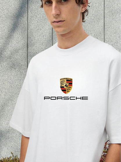 Men's Porsche Printed OverSized Tshirt