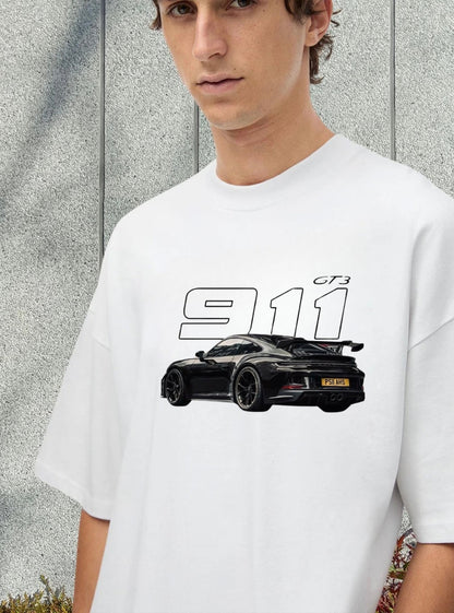 Men's Porsche  911 Printed OverSized Tshirt